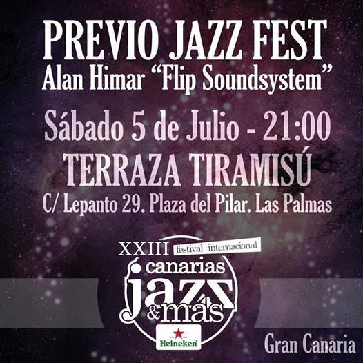 Mañana se celebra en el Tiramisú el primer Previo Jazz Fest de LPGC